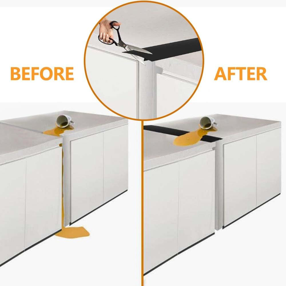 Silicone Stove Counter Gap Cover — Heat-Resistant, 2-Pack