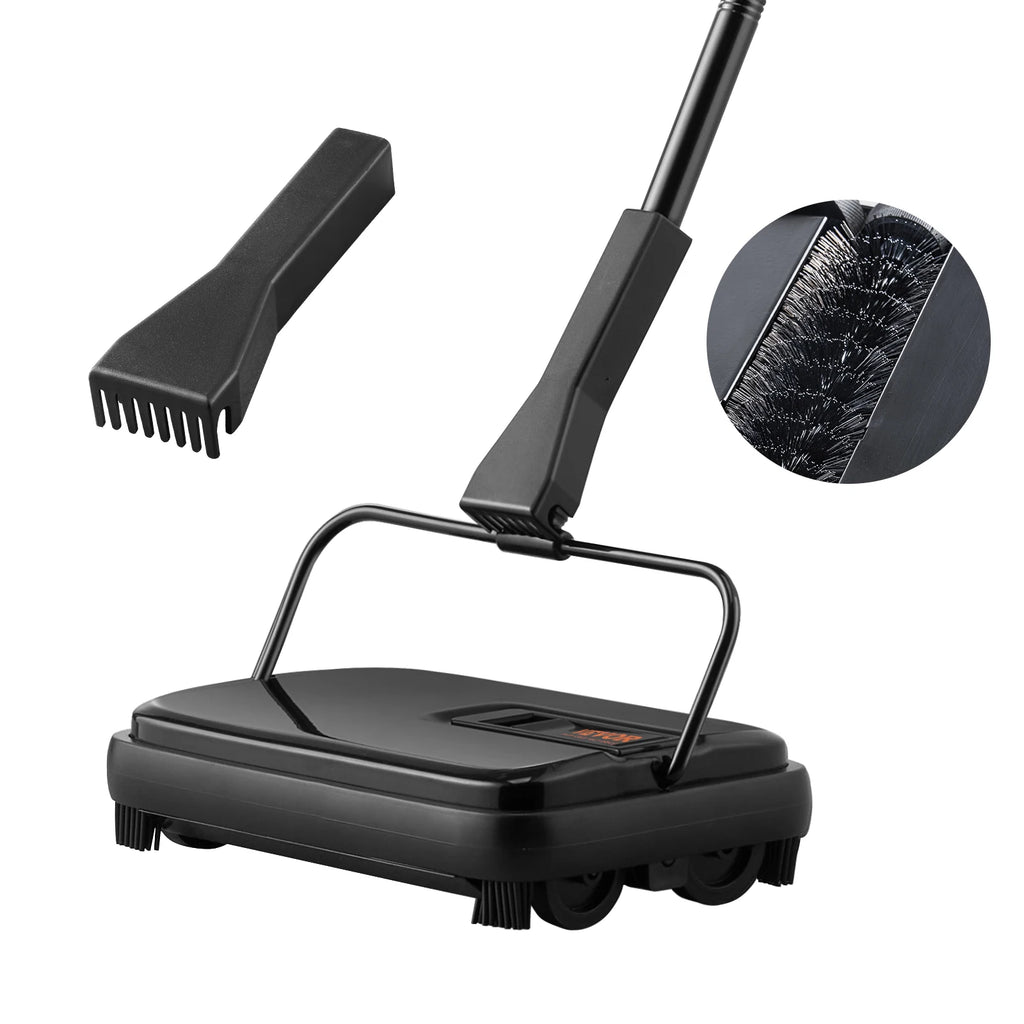 Manual carpet sweeper