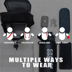 Magnetic gym sling bag