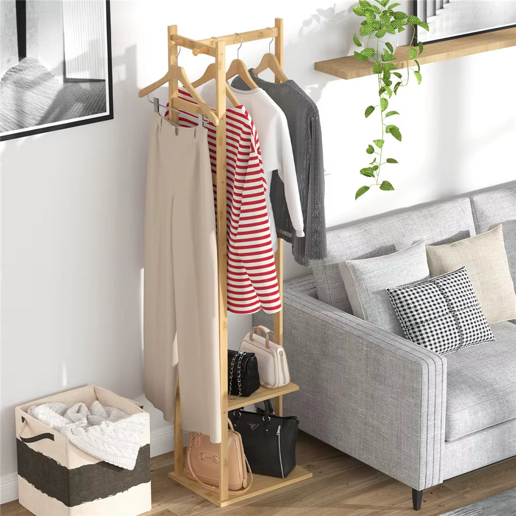 Bamboo Garment Rack