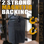Magnetic gym sling bag