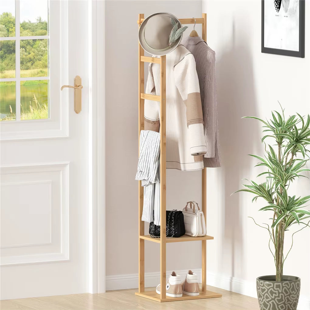 Bamboo Garment Rack
