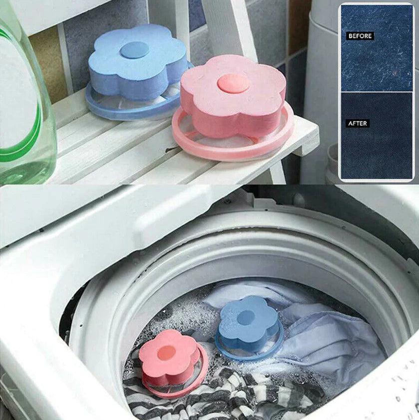 Floating Pet Fur Catcher for Laundry — Reusable, 2-Pack
