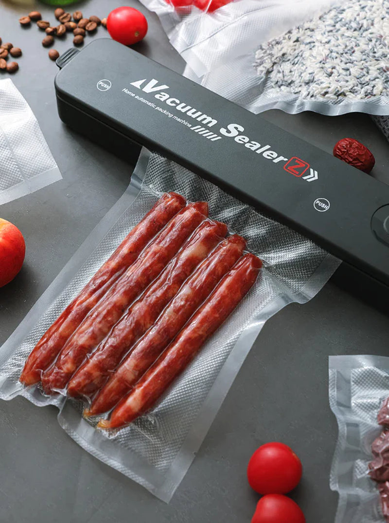 Automatic Vacuum Sealer Machine for Food Storage with Seal Bags