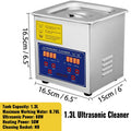 1.3L Ultrasonic Cleaner Lave-Dishes Portable Washing Machine W/ Digital Timer Ultrasound Home Jewelry Clean Appliances