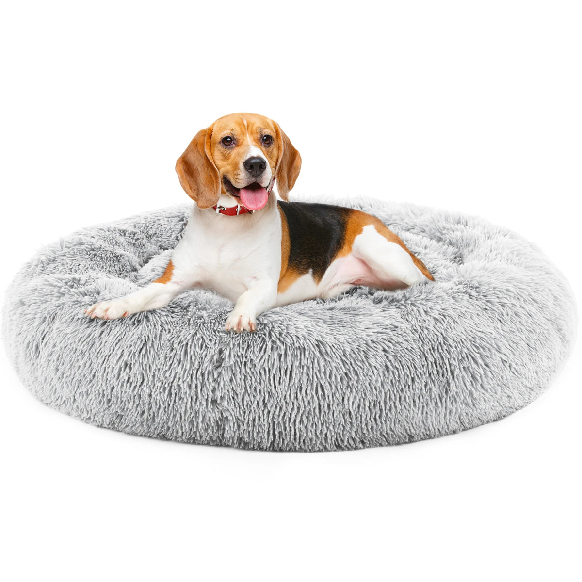 Calming Dog Bed - Gray