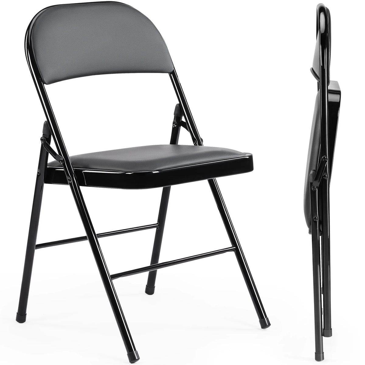 Padded Folding Chairs 2-Pack