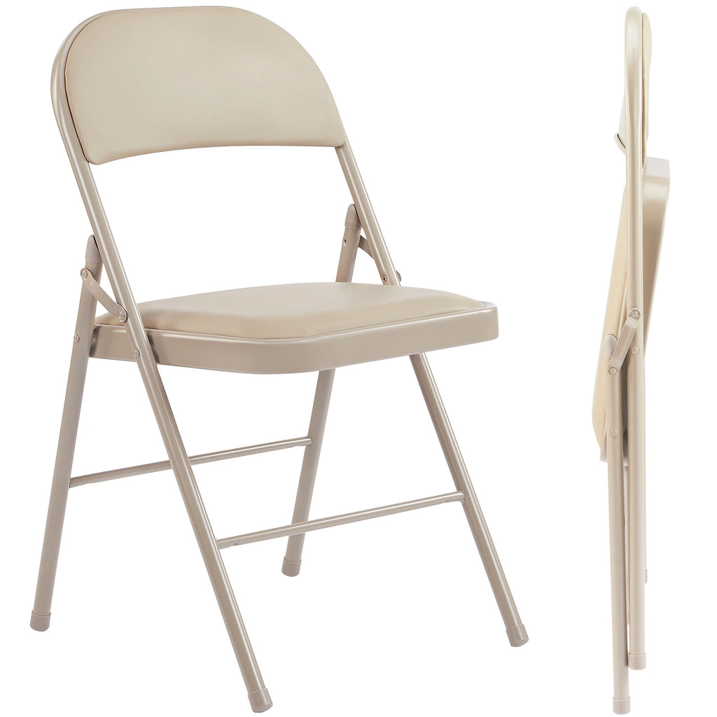 Padded Folding Chairs 2-Pack