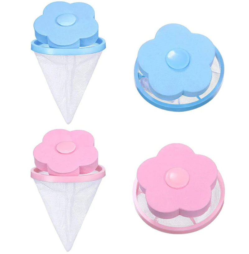 Floating Pet Fur Catcher for Laundry — Reusable, 2-Pack