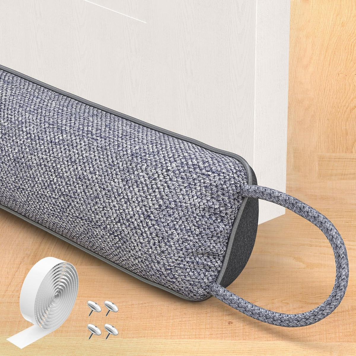 Heavy-Duty Door Draft Stopper — 36In, Universal Fit