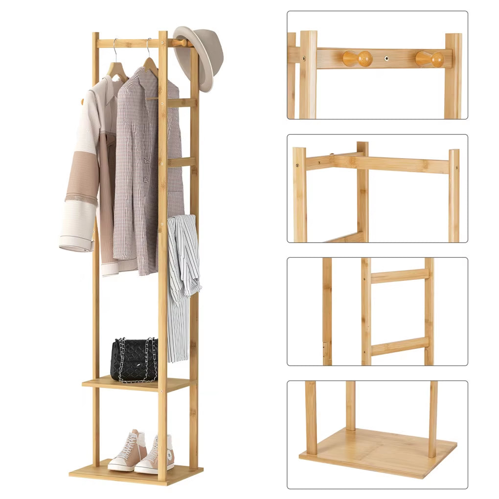 Bamboo Garment Rack