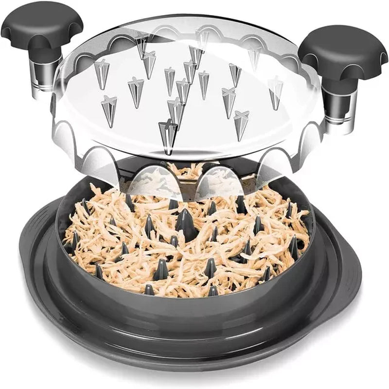 Large Chicken Shredder Tool – Twist Meat Shredder with Non-Slip Base, Bpa-Free