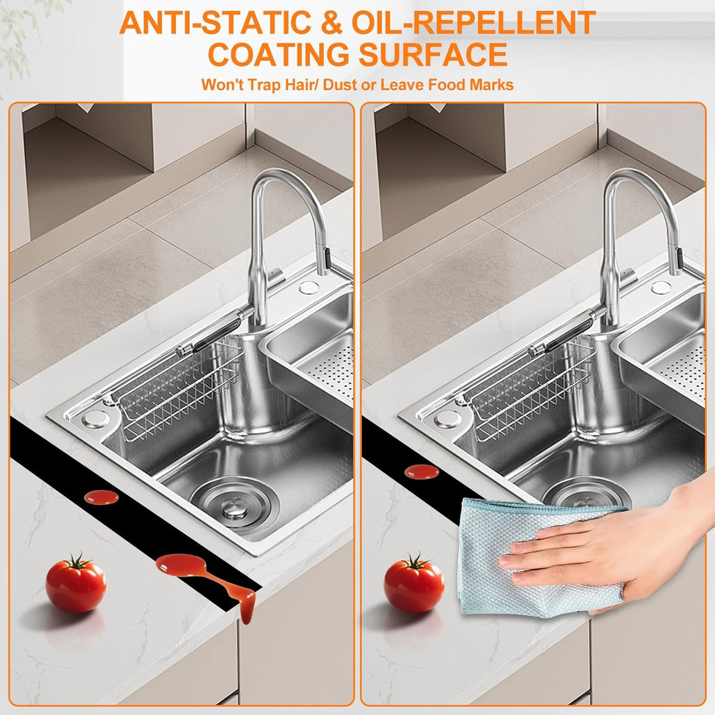 Silicone Stove Counter Gap Cover — Heat-Resistant, 2-Pack
