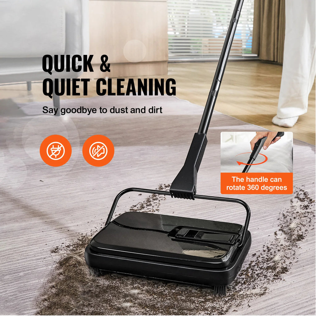 Manual carpet sweeper