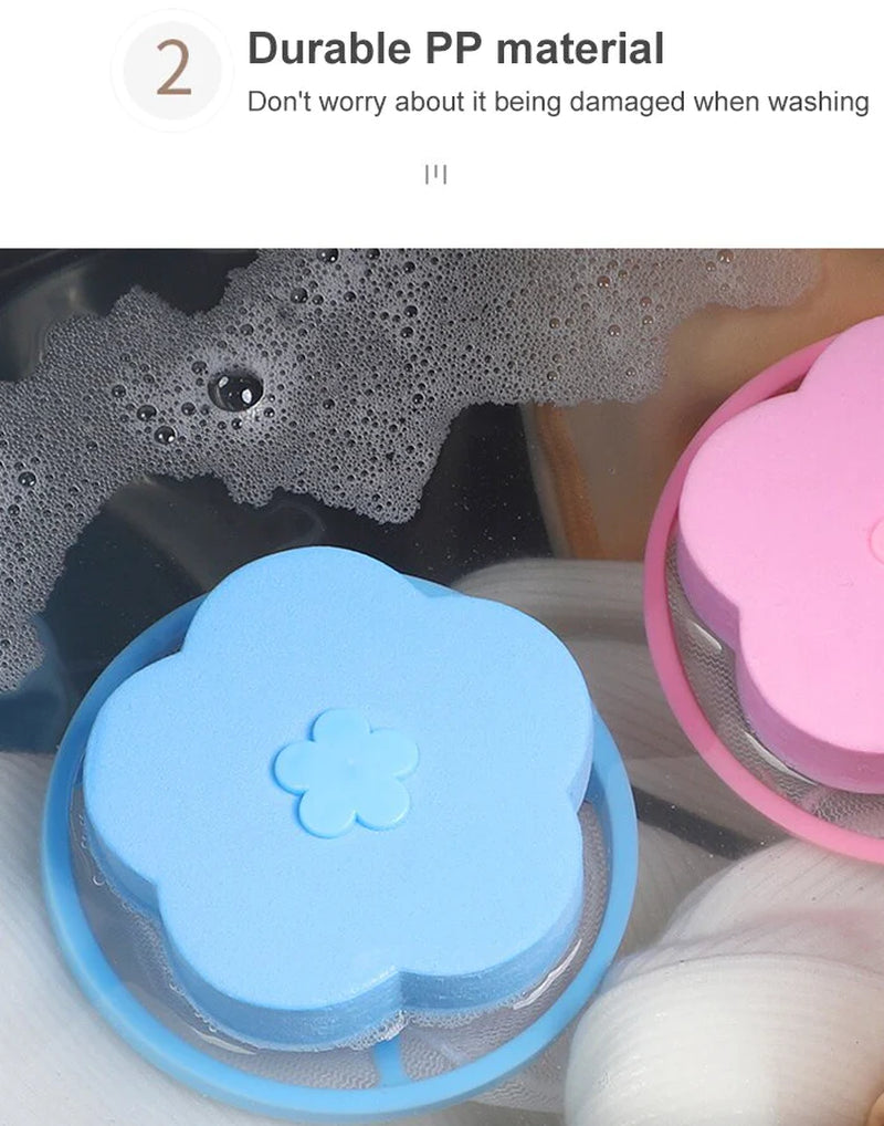 Floating Pet Fur Catcher for Laundry — Reusable, 2-Pack