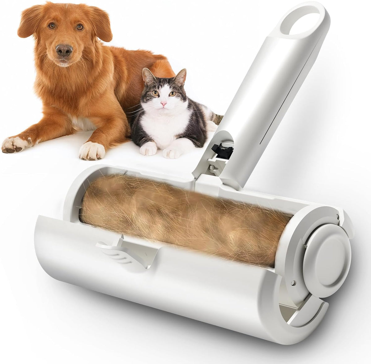Reusable Pet Hair Remover for Couch, Carpet & Car Seats